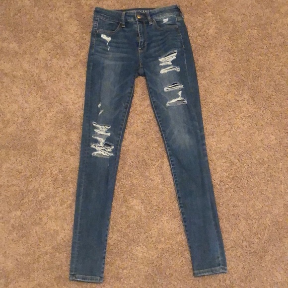 American Eagle Ripped Jeans - Picture 1 of 4